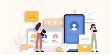 reviews landing page