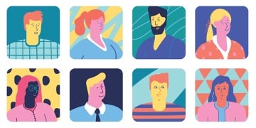 user landing page